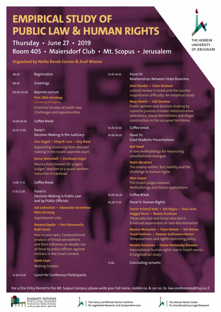 Empirical Study Of Public Law and Human Rights
